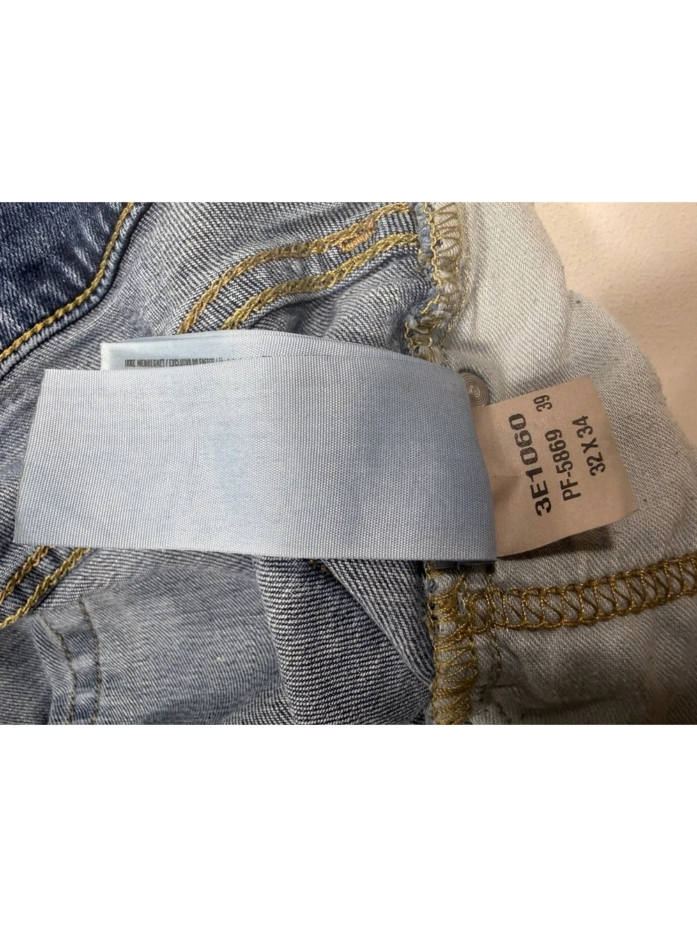 Hollister Skinny Fit Jeans Men’s 32x34 Blue Stretch Denim